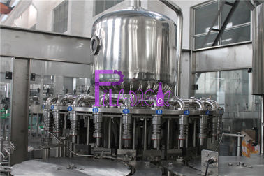 enchimento quente Juice Machine For Glass Jars alaranjado de 0.4Mpa 8000BPH com torção fora dos tampões