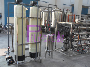 Tipo pequeno sistema do RO da água da fibra de vidro para a linha de produção da água de garrafa