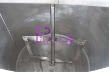 Melting pot/tanque elétricos do açúcar do aquecimento da parede dobro para a linha de produção do refresco