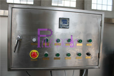 Esterilizador da máquina de embalagem da garrafa de Sectionalized 500ml para a bebida não carbonatada