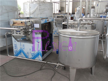 Leite de alta pressão Juice Processing Equipment do homogenizador