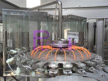Máquina tampando de enchimento de lavagem de enchimento da bebida da planta da água potável do PLC Monoblock