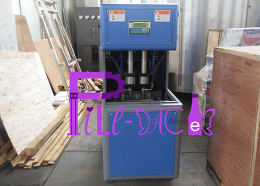 1 litro máquina de sopro do animal de estimação semi automático, capacidade moldando da máquina 1200bph do sopro do estiramento