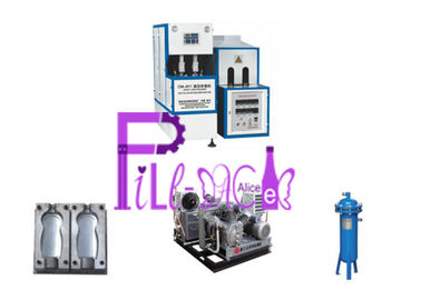 Máquina de molde do sopro da garrafa do ANIMAL DE ESTIMAÇÃO do controle do PLC para a garrafa 0.1-1.5L
