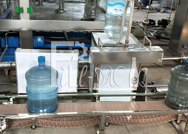 QGF-120 equipamento de enchimento da água de garrafa do tambor/galão com dispositivo de carregamento da cubeta/planta/máquina/sistema automáticos