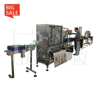 O PLC 1500BPH carbonatou a máquina de enchimento da bebida, linha de produção carbonatada da bebida
