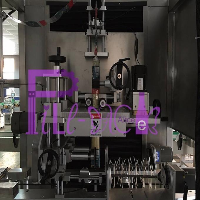 Controle programável do PLC da máquina principal dobro do aplicador da luva do estiramento 3