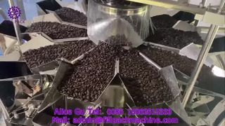 Máquina rotativa de enchimento e selagem de grãos de café com alimentação de saco 2275 J69
