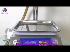 2030 J106 Máquina de enchimento de mel semiautomática de engrenagem de mesa com bomba