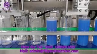 2117 J66 Bomba de acionamento magnético linear Máquina de enchimento anticorrosão automática de detergente de 2 estações