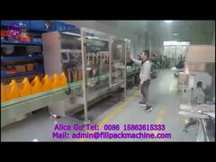 2158 J113 Lubrificante de pistão tipo divisão linear Lin de produção de enchimento, tampagem e rotulagem de 8 estações