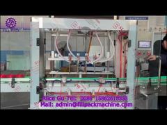 2167 M19 Linear Split-Type Óleo Lubrificante Servo Engrenagem Bomba de Enchimento e Produção de Tampa de 4 Estações