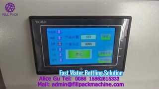 Máquina rotuladora semiautomática de garrafas quadradas de bancada 2143 M10