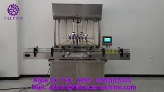 2343 J18 Máquina de envase de 6 cabeças com servoacionamento