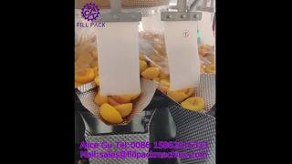 2249 O18 Máquina automática de pesagem e enchimento para pêssegos amarelos em latas