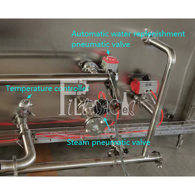 Equipamento automático quente do túnel refrigerando do pasteurizador da máquina de enchimento 20000BPH