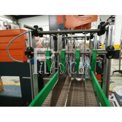 L automático tipo garrafa de vidro do ANIMAL DE ESTIMAÇÃO da bebida da água do envoltório do filme de psiquiatra do PE pode equipamento