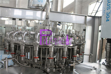 6000BPH Juice Filling Machine com sistema de fluxo traseiro com sontrol do PLC