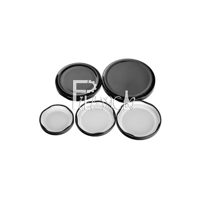 tampão de parafuso do metal do folha de Flandres de 38mm 43mm Juice Glass Bottle Caps Lid 48mm 53mm 58mm