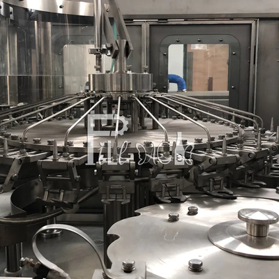 água de 2L Monoblock que enxágua a garrafa tampando de enchimento 0.5Mpa bebendo puro do ANIMAL DE ESTIMAÇÃO da máquina