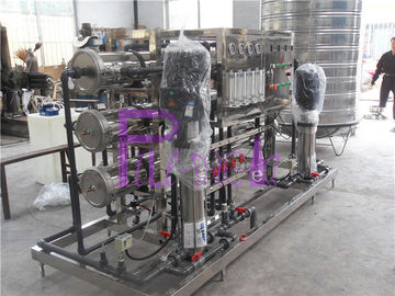Sistema de aço inoxidável do tratamento da água da membrana do Ro, máquina do purificador da água