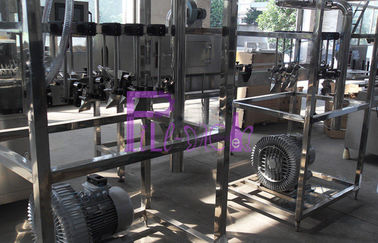 Máquina de secagem de aço inoxidável da garrafa do moboblock do ventilador de 304 redemoinhos para a linha de processamento do refresco