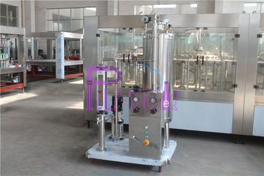 Linha de processamento do refresco do CO2/xarope para o sistema de enchimento carbonatado da bebida