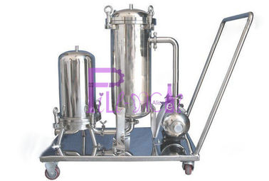 filtro do xarope da bebida 320kg para camada do equipamento de processamento a única SUS304 do refresco 1.5mm