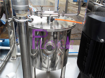 Linha de processamento automática misturador do refresco 6000L/H do CO2 da água de soda do poder superior