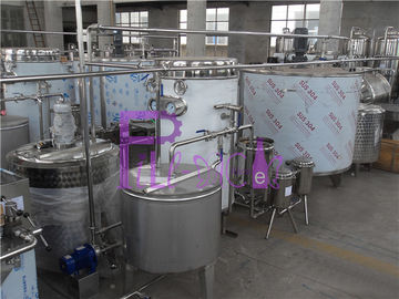 Filtro material do dobro de 304 de aço inoxidável Juice Processing Equipment para o processamento de suco
