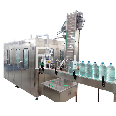 3L / 5L/10L água pura mineral 3 em 1 linha de engarrafamento grande plástica do sistema da planta do equipamento da máquina de engarrafamento