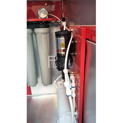 Moeda e máquina 10L/Min 550W 0.5MPA de Bill Purified Water Bottle Vending