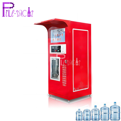 Moeda e máquina 10L/Min 550W 0.5MPA de Bill Purified Water Bottle Vending