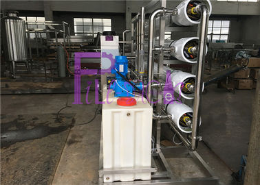 auto sistemas do purificador da água 12000LPH, torre de mistura UV de Qzone do sistema do ro da água