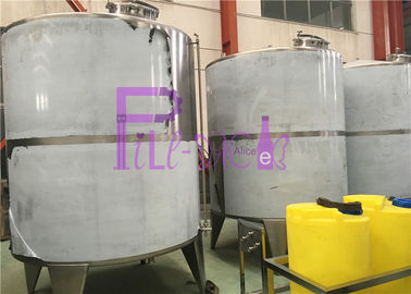 Sistema mineral do tratamento da água da filtragem do esterilizador UV com os tanques de armazenamento de aço inoxidável da água