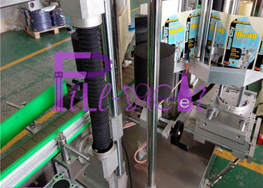 equipamento de rotulagem industrial da garrafa de óleo 1200W tipo conduzido bonde