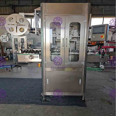 única máquina de etiquetas principal automática 150BPM da luva 250BPM com túnel do psiquiatra