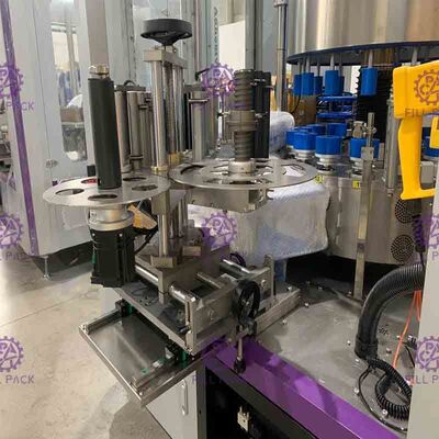 Máquina de etiquetas da garrafa de vidro de Champagne máquina de etiquetas manual industrial