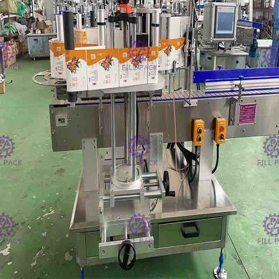 O dobro da máquina de SUS304 40m/Min Automatic Flat Bottle Labeling tomou partido