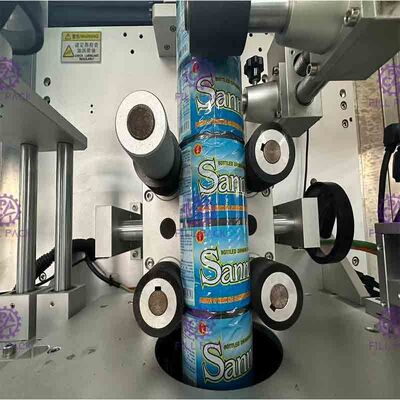 Controle automático de aço inoxidável ajustado do PLC da máquina de etiquetas