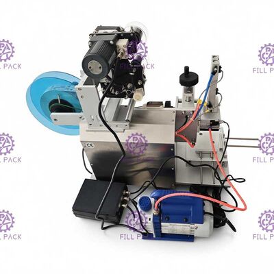 Máquina de etiquetas adesiva 1800BPH da garrafa da etiqueta semi automática para lados quadrados da garrafa 3