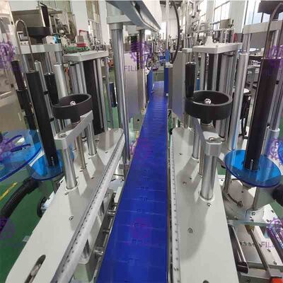 Linha unidade do equipamento do Labeler da máquina de etiquetas da garrafa do tampão do pescoço do corpo de sistema da planta