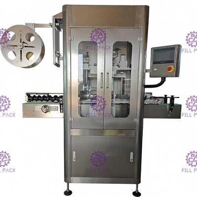 Calor da máquina de etiquetas da garrafa da luva do pescoço do PVC de 150BPM OPS - shrinkable