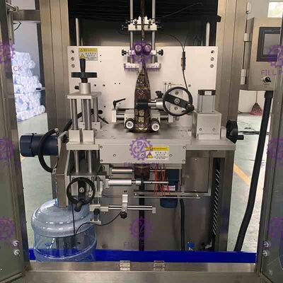 Máquina de rotulagem do Labeler do galão do único pescoço principal automatização completa 300BPM