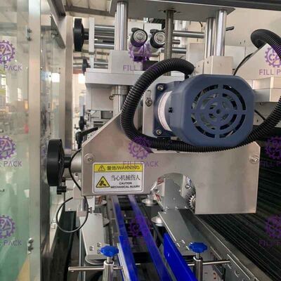 Controle programável do PLC da máquina principal dobro do aplicador da luva do estiramento