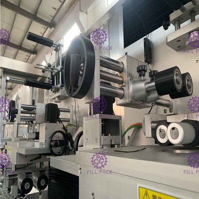 Controle programável do PLC da máquina principal dobro do aplicador da luva do estiramento