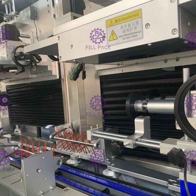 aplicador 400BPM da luva do motor de Panasonic da máquina de etiquetas da garrafa do animal de estimação 1L