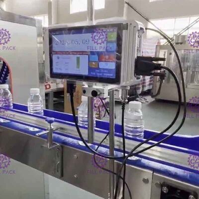 Codificador industrial em linha automático alto da data do Inkjet da definição 200DPI