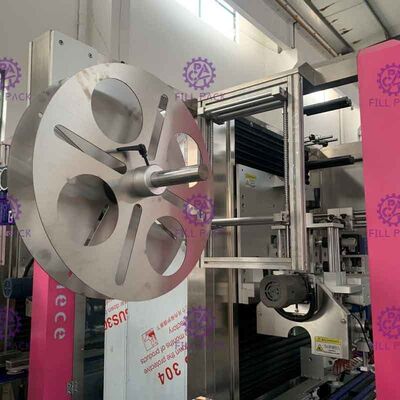 Máquina de etiquetas automática para a garrafa do ANIMAL DE ESTIMAÇÃO 2L e o tampão de garrafa