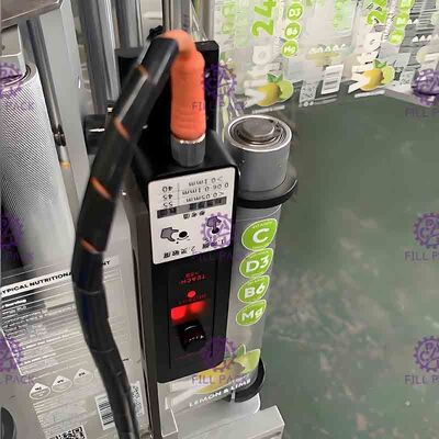 Bebida que processa a máquina de etiquetas manual para garrafas, túnel shrinking da garrafa